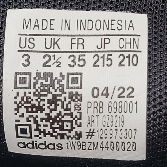 Adidas Terrex Hyperhiker Low Kids Unisex Black Hiking Shoes GZ9219 US Size 3 - Picture 11 of 11